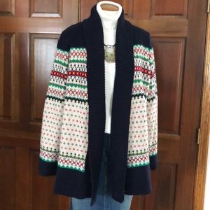 Talbots Open-Face Cardigan Sweater